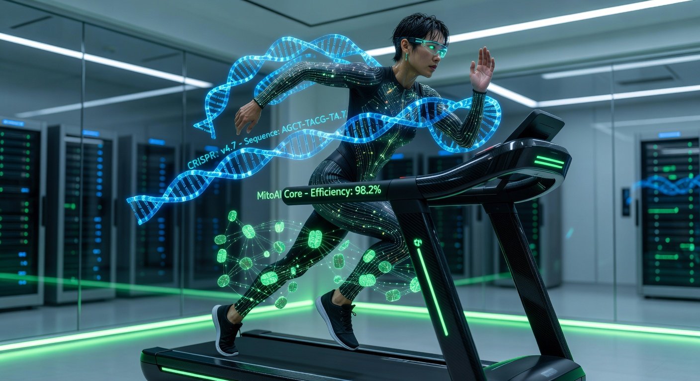 CRISPR Peptides & AI Mito Hacks: 20%+ VO2 Max Gains
