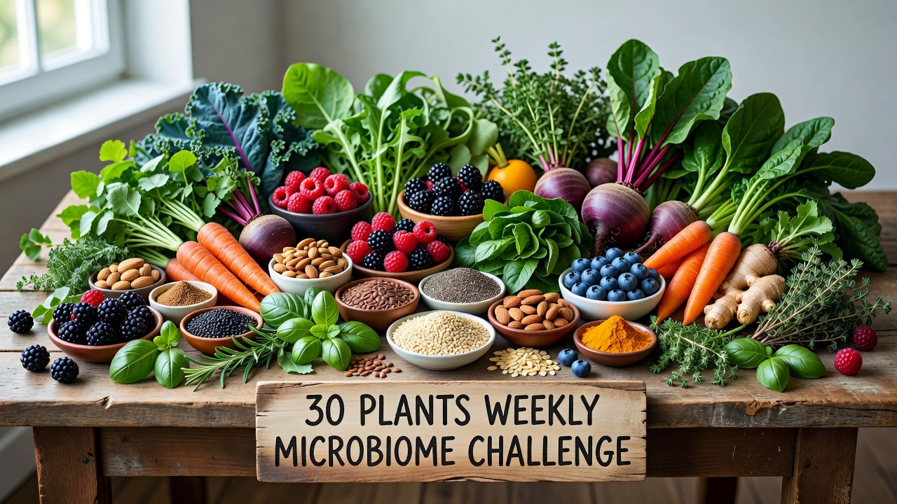 Eat 30 Plants Weekly: Microbiome Diversity Hack 2026