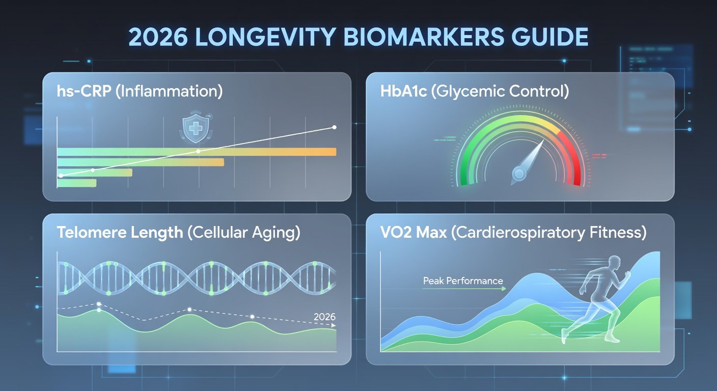 Longevity Biomarkers: 2026 Tracking Guide for Healthspan
