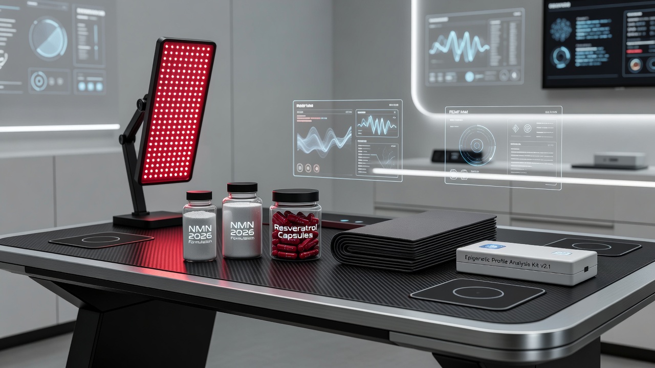 Longevity Optimization: Biohacking Tools & Supplements for 2026